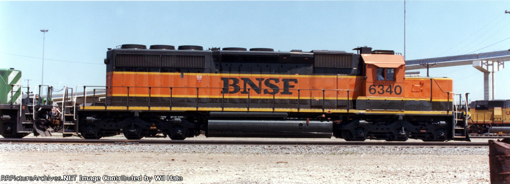 BNSF SD40-2 6340